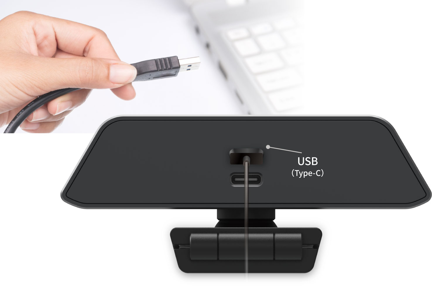 ◎◎MAXHUB 会議用 WEBカメラ 広角 4k 120°視野角 UC-W21 (2)（水平 